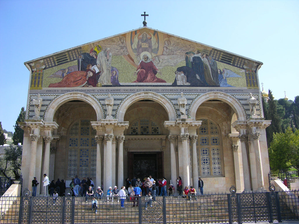 Biblical Places Spiritual Spaces  Gethsemene & En Galli Cantu Church