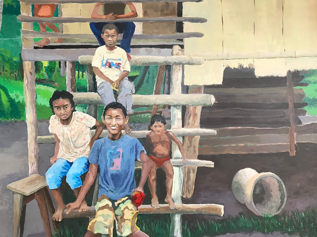 A Mural For the Rio Coco Café